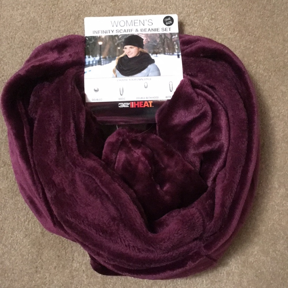 Scarf and beanie